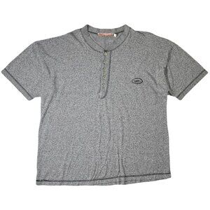 Vintage Quiksilver Henley Surf 1/2 Button Shirt L